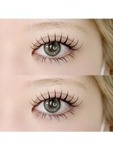 韓国風　束感仕上げ♪LEDエクステで持続力up☆上下ともLEDグルーで施術可能◎