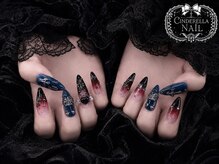 シンデレラネイル(CINDERELLA NAIL)/【スカルプ長さだしネイル】