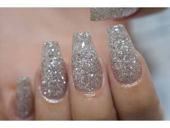 ファン ネイルサロン スクール(Fun)/ラメラメワンカラースカルプ