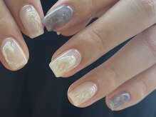 クルネ(QULNE)/ブルー/ホワイト