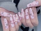 ミルキーピンクネイル