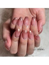 ネイルズミラク(nail's mirac.)/ミラーグラデーションネイル