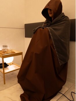 ティア(TIA)の写真/黄土よもぎ蒸しで身体の芯から温めて血行促進◎冷え改善・代謝UP・美肌効果も♪妊活の方にもオススメです。