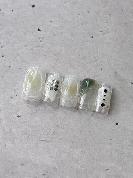 ラナネイル(Lana Nail)/5月ニュアンス定額デザイン