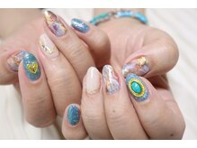 ディーエムジーネイル(DMG nail)/大理石ネイル