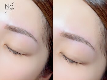 ナンバー(No.)の写真/【アイブロウメニュー新導入☆】眉が上手く書けない、左右対称にならない、お手入れが苦手な方にオススメ♪