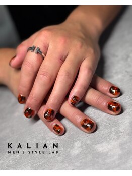 【メンズネイル】フルアート