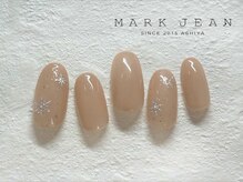 マークジーン 姫路(MARK JEAN)/259.雪 結晶 ベージュ シルバー