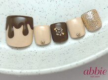 ネイルサロンアビー 北千住店(abbie)/おとなチョコフット[FB]¥10450