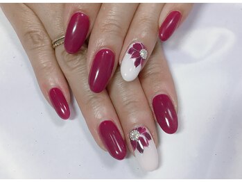 ネイルサロン ビューティーマジック 川口店/フラワーネイル