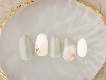 エムスラッシュネイル 本牧店(M SLASH)/しずくネイル