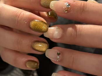 free design/ニュアンスネイル