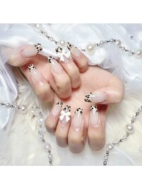 ヒョウ柄nail