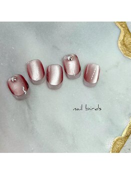 ネイルバーズ(nail birds)/シルキーマグ×フレンチ