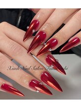 シン(XIINH)/マグネット＋ミラネイル