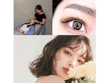 アイブロウ／眉毛／まつげパーマ／パリジェンヌ／まつ毛／間引き