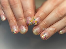 ドライフラワー☆ネイル