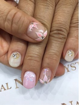 クリスタルネイル ボンベルタ橘店(CRYSTAL NAIL)/アートネイル