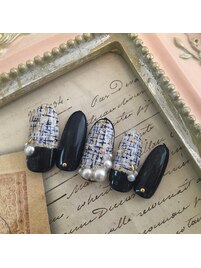 ツイードネイル