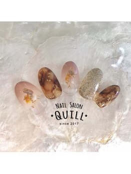 ネイルサロン クイル(QUILL)/10月★べっこう★3