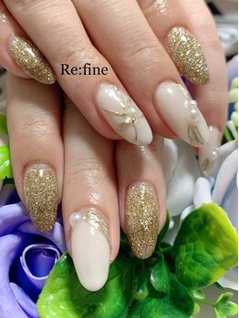 リファイン(Re:fine)/スカルプ10本アート