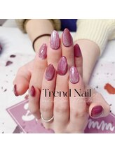 トレンドネイルスタジオ(Trend Nail Studio)/躍動感のある海外マグネット