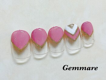 ジェンマーレ 二子玉川店/大人可愛いVフレンチ