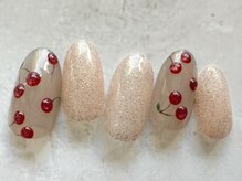 アブニール 我孫子店(ＡＶＥＮＩＲ)/さくらんぼネイル新規¥7,260