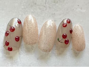 アブニール 我孫子店(AVENIR)/さくらんぼネイル新規¥7,260