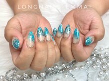 ロングネイルズ エマ(LongNails-Emma)/アクリル定額デザイン