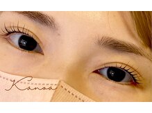 自然なのに存在感のあるまつげパーマで美しい目元に☆