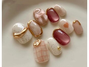 ミュウ ミュウ 大塚店(miu miu)/バレンタイン限定 定額ネイル