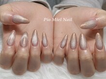 ピオミエルネイル 新宿(pio miel nail)/大人シンプルネイル