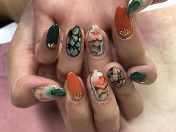 イビズ 新宿店(eviz)/個性派 デザインネイル