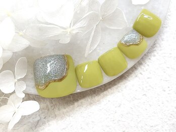 ネイルサロン ふるる 大須店/☆フットプチプラネイル#232