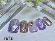 ネイルサロン トゥリー(TREE)/フットトレンド定額コース¥8800