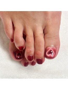 エスディーネイルズ(sd nails)/フットマグネットハート