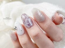 サロンドルクリア(Salon de LUCULIA)/冬ネイル×結晶ネイル