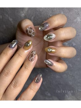レリーズ ネイル(Lelys nail)/持ち込みデザイン