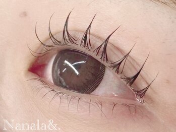 アイラッシュ ナナラ(eyelash Nanala&.)の写真/豊富なロッドと丁寧なカウンセリングで、自まつ毛にぴったりのまつ毛パーマを♪目元の悩みも自然に解決!