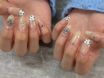 フレンチ/ドット/シルバー