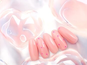 ネイルサロン&スクール ジーナ(GINA)の写真/《定額》シンプルナチュラルカラー◆シンプルだけどお洒落なデザインを！ウォーターケア付もおすすめ◎