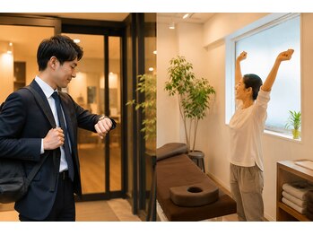ぷらちな整骨院の写真/国家資格所持体のお悩み総合解決!猫背/ストレートネック/眼精疲労の解消に【平日限定￥美骨整体50分￥4700】