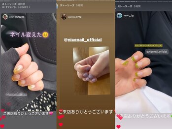 ナイスネイル 堺三国ヶ丘店/お客様Instagram