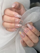 リノ(Lino)/シアーピンク×ニュアンス【栗生