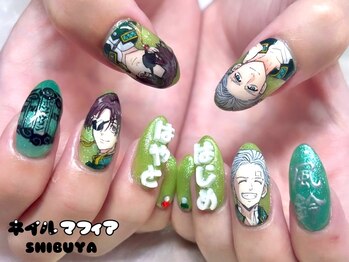 ネイルマフィア 渋谷(NAIL MAFIA)/痛ネイル/キャラクターネイル