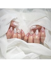 アン ジョーヌドラゴ/【自爪ネイル】ツイードネイル