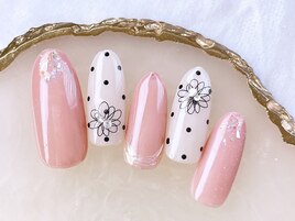 フラワーネイル￥6980