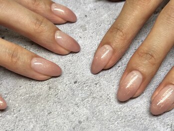 ネイルサロン北野坂/ラメグラデーションネイル