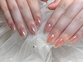 うるうるミラーネイル 担当羽鳥